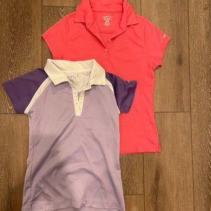 Girls 2 Pack Garb Golf Shirts